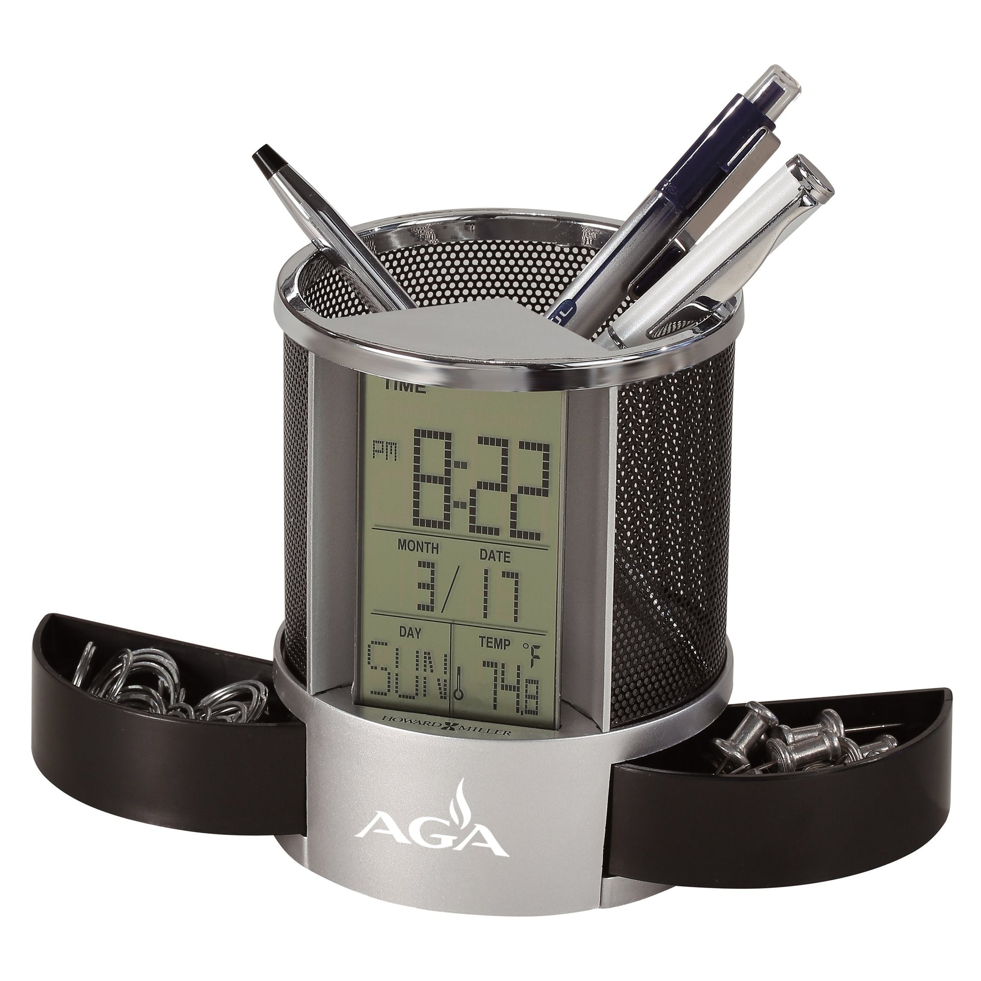 Howard Miller Desk Mate Table Clock 645759 - Premier Clocks