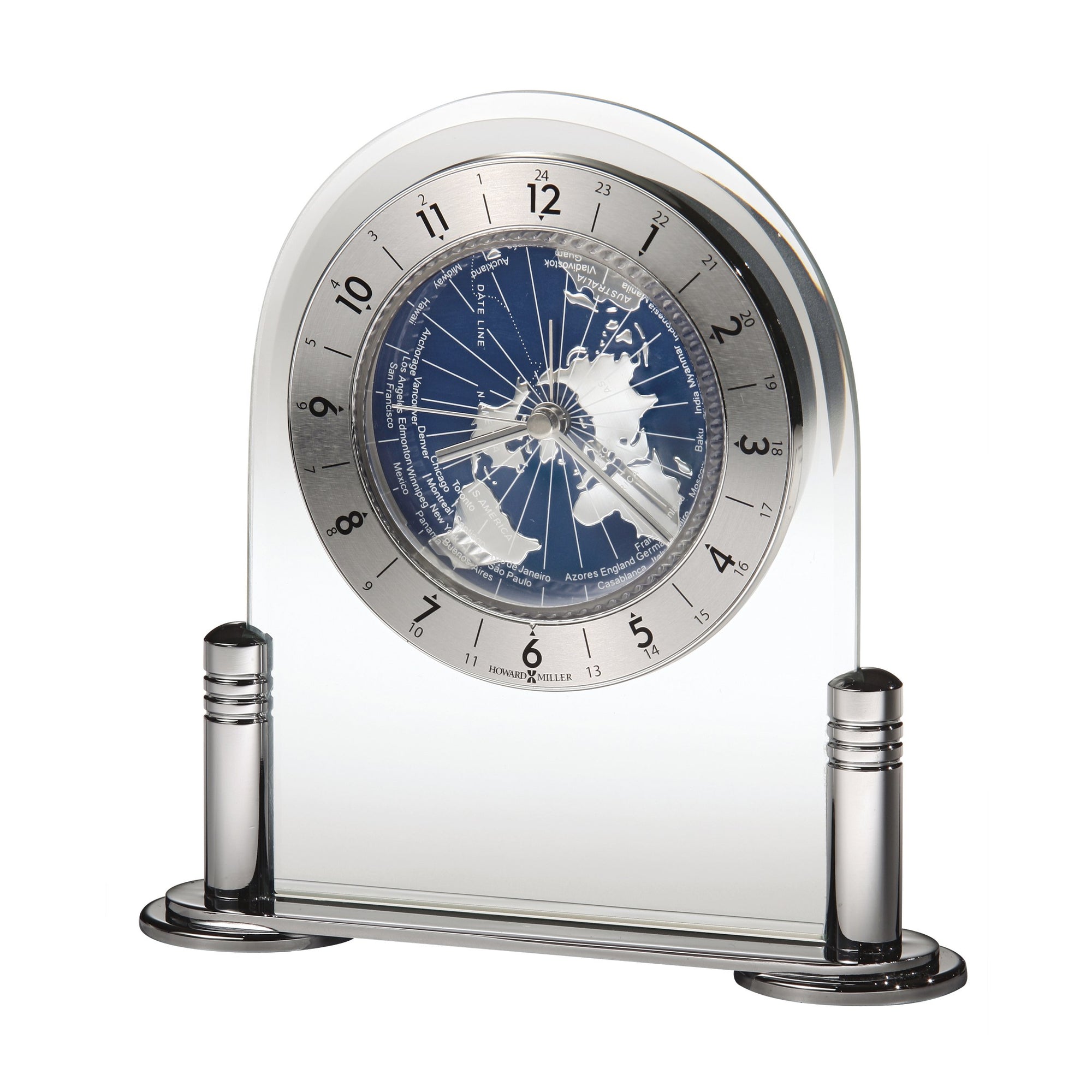 Howard Miller Discoverer Table Clock 645346 - Premier Clocks