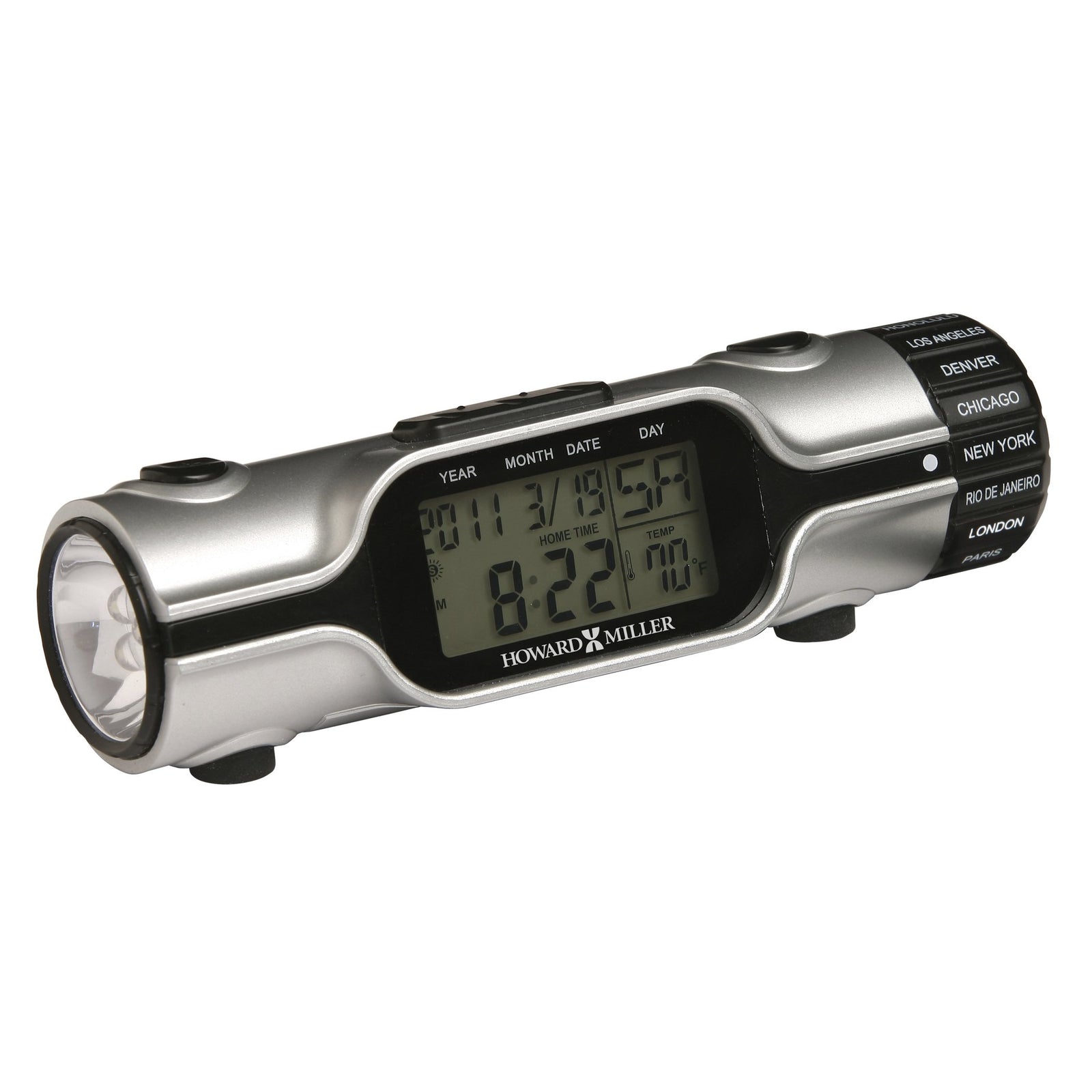 Howard Miller Illuminated World Time Clock 645723 - Premier Clocks