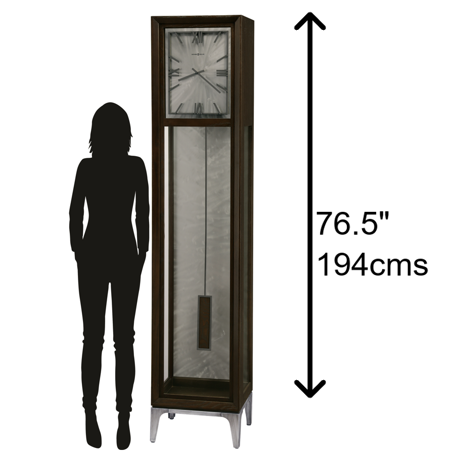 Howard Miller Reid Floor Clock 611304 - scale - Premier Clocks