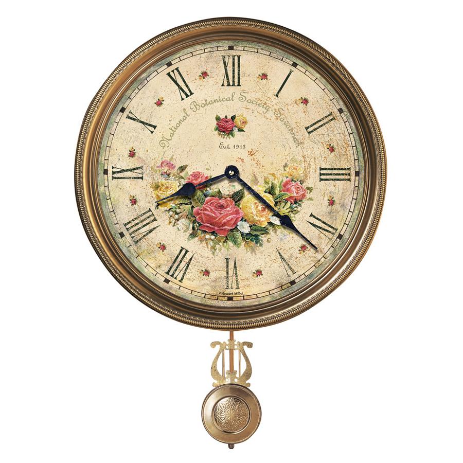 Howard Miller Savannah Botanical VII Wall Clock 620440 - Premier Clocks